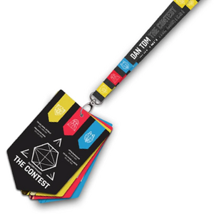 DANTDM The Contest- Lanyard with the 3 cards.webp